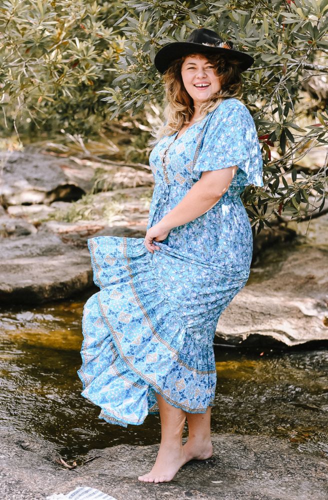 Turkish Tango Nicki Midi Dress