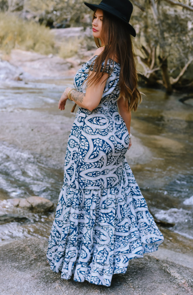 Leura Rosa Dress, Side View