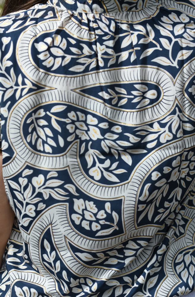 Leura Clare Top, Print Detail