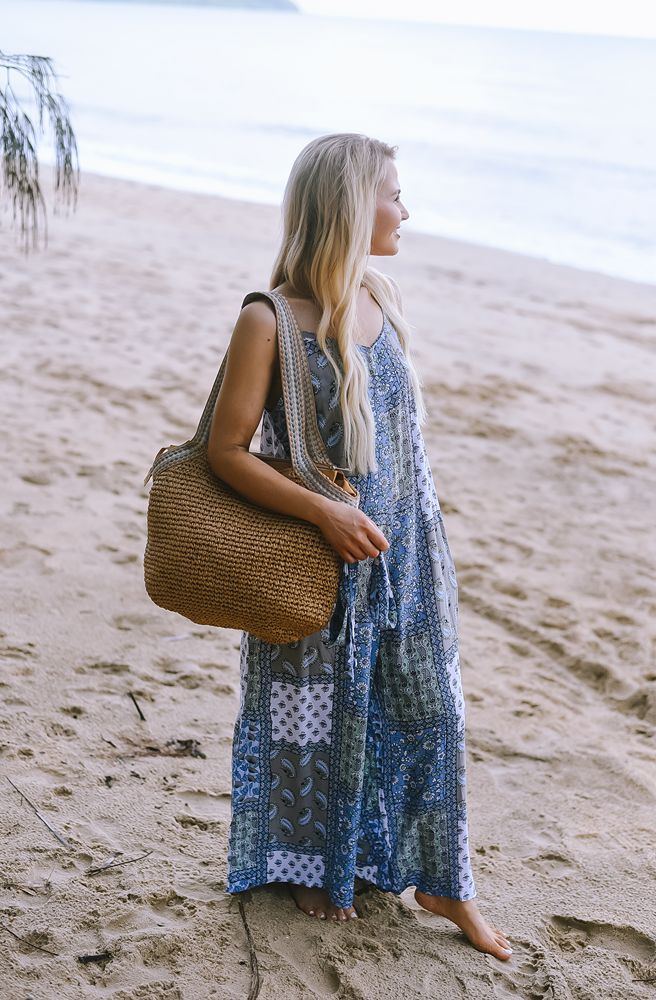 Indigo Mosaic Adele Pantsuit