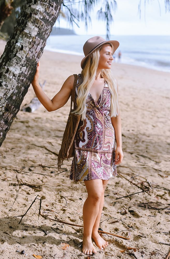 Sugar Plum Orphelia Mini Dress