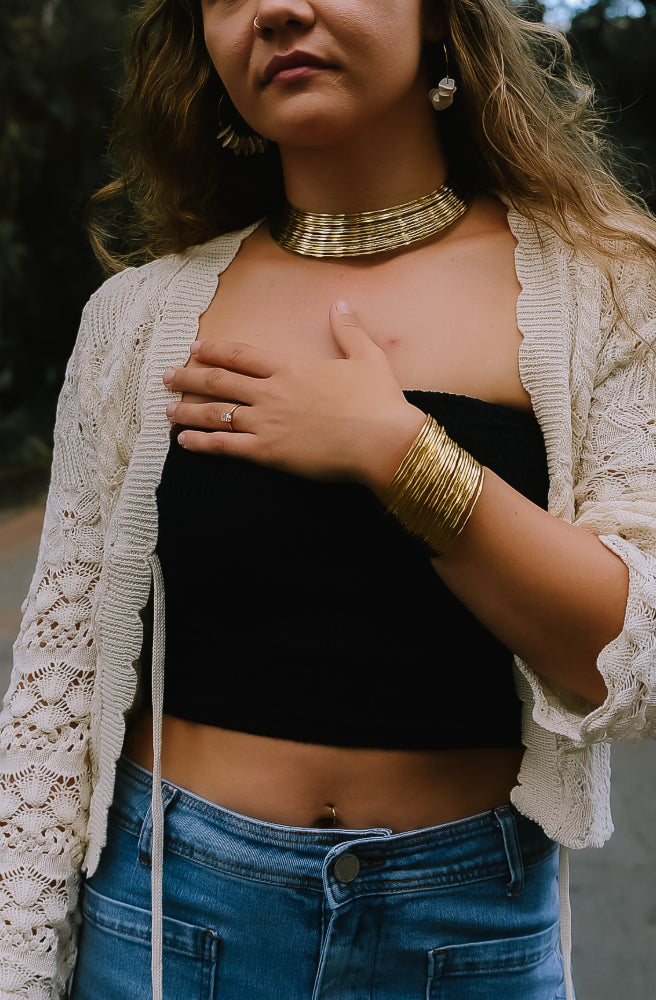 Gold Radiance Choker