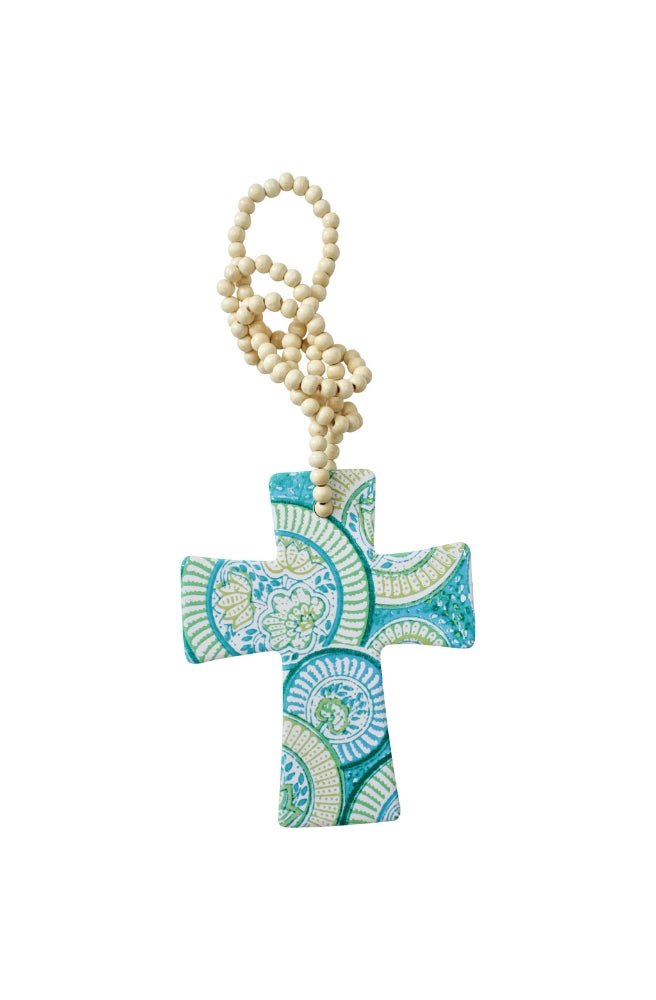 Decorative Cross Mediterranean, coastal boho style 
