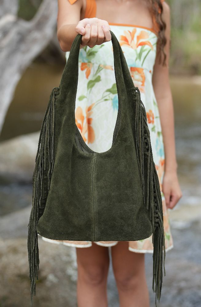 Driftwood Fringe Bag