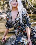 Enchanted Forest Nicki Midi Dress