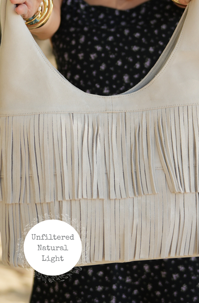 Flow Leather Bag Unfiltered Natural Light