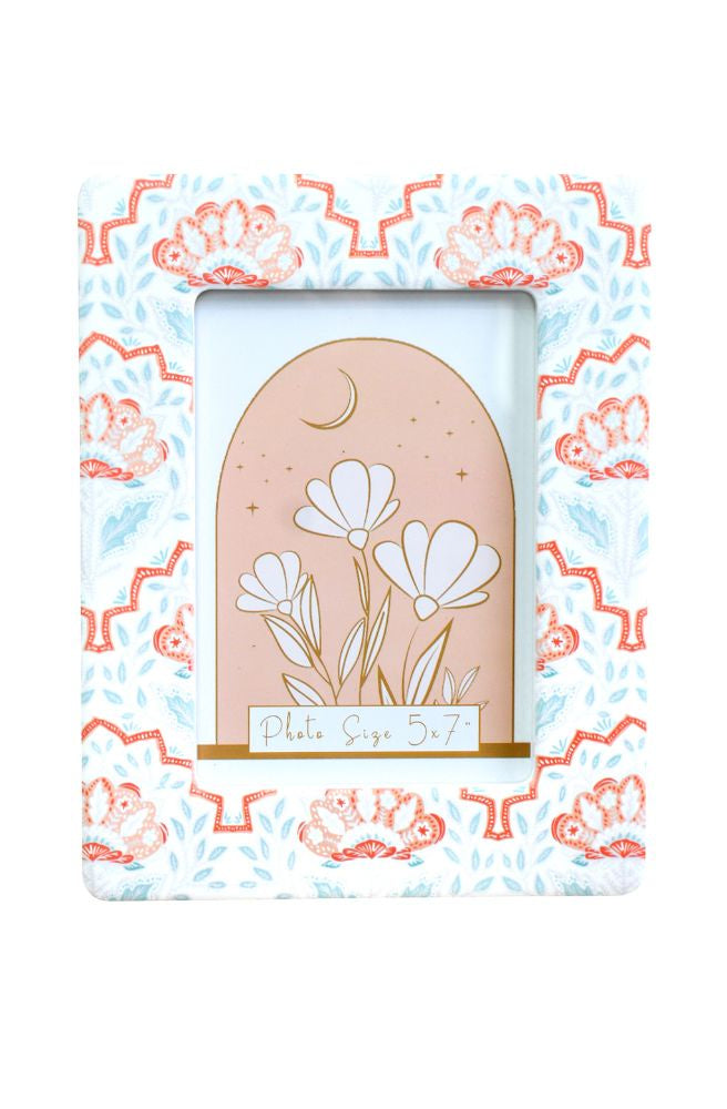 Frame Vintage Sari 5x7, Bogo Style Home Decor Gift Idea
