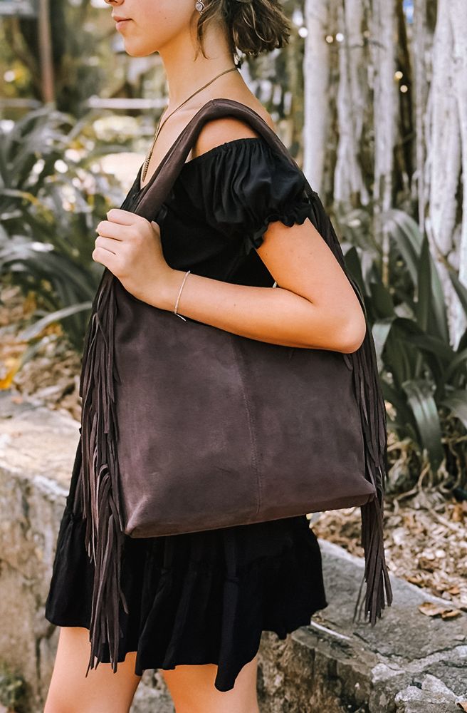 Driftwood Fringe Bag