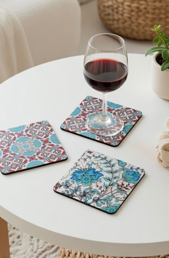Coasters S/4 Mix Vintage