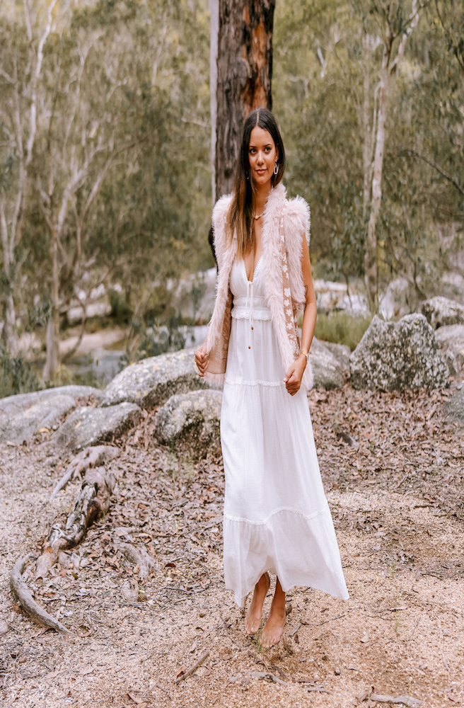 Lombard Tan Knit Vest