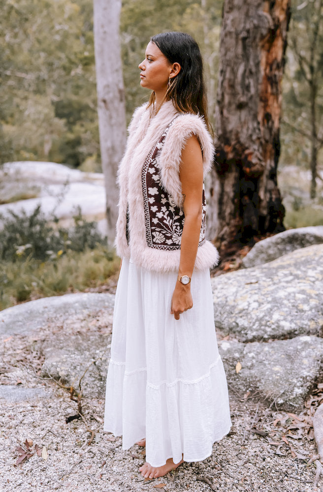 Lombard Choco Knit Vest