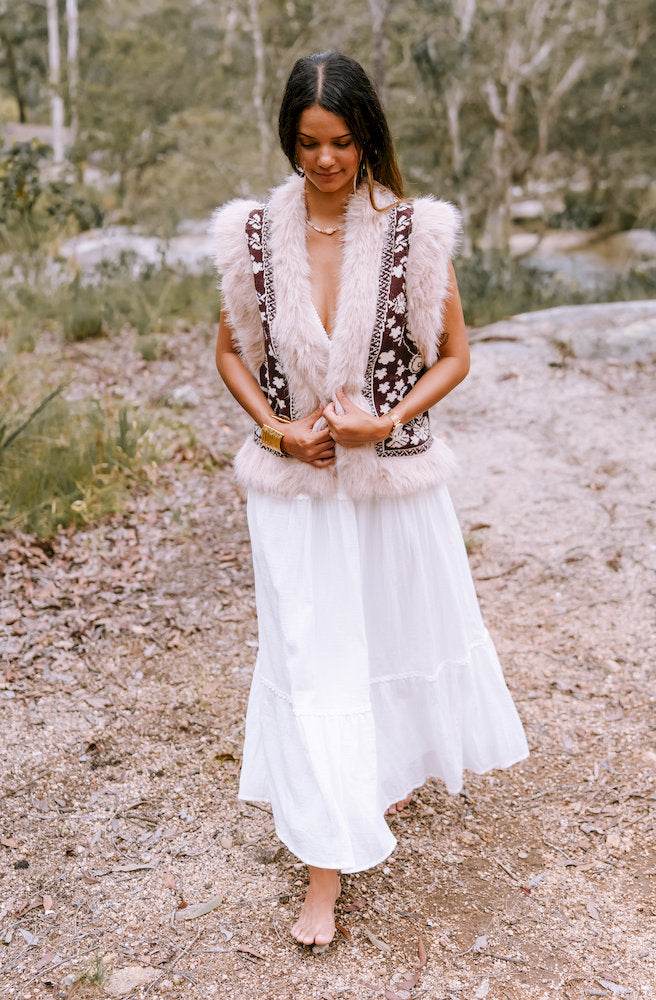 Lombard Choco Knit Vest