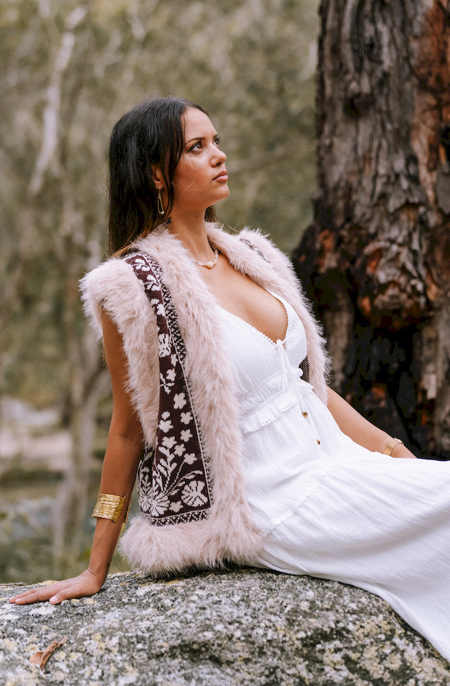 Lombard Choco Knit Vest