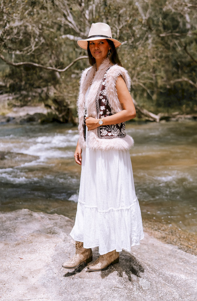 Lombard Choco Knit Vest