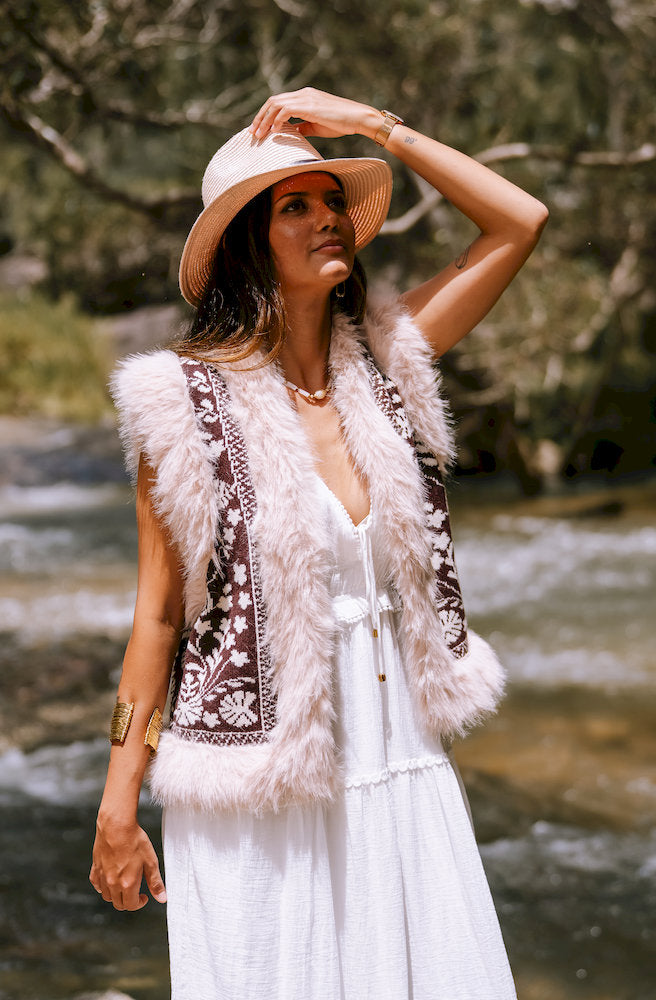 Lombard Choco Knit Vest