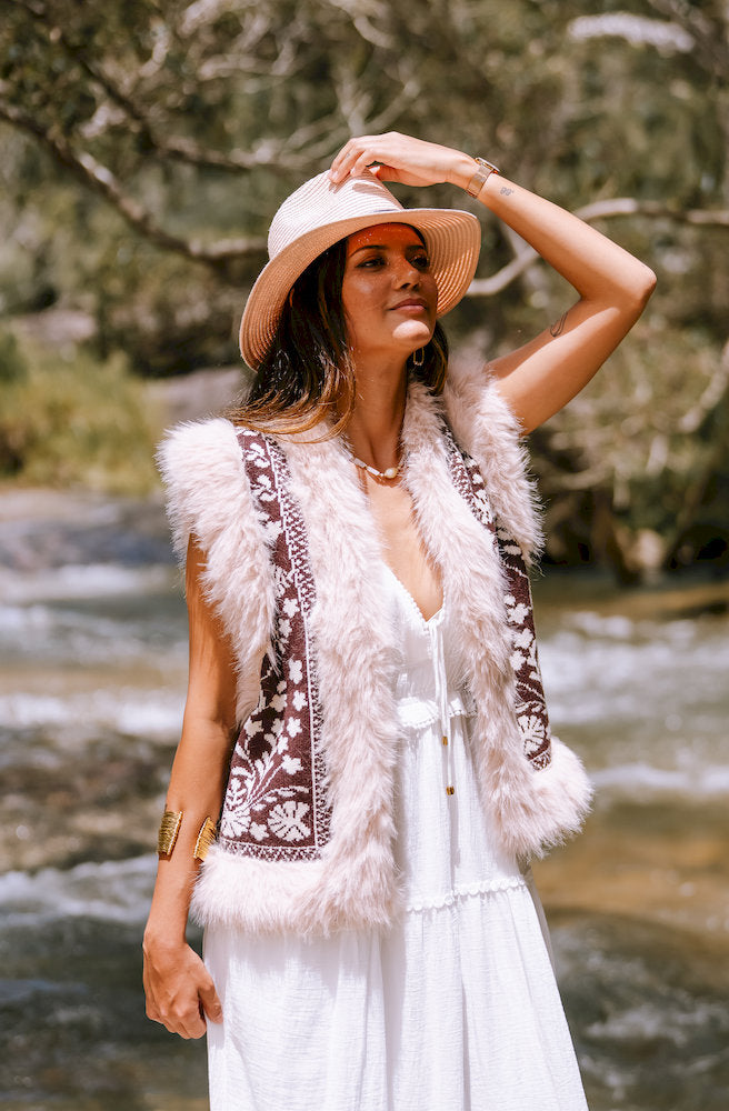 Lombard Choco Knit Vest