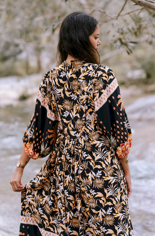 Jaase Jardin Boheme Midi Dress
