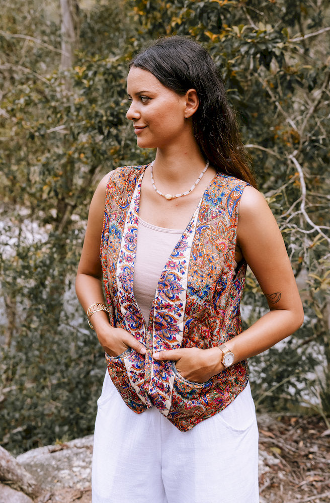 Shasha Reversible Waistcoat