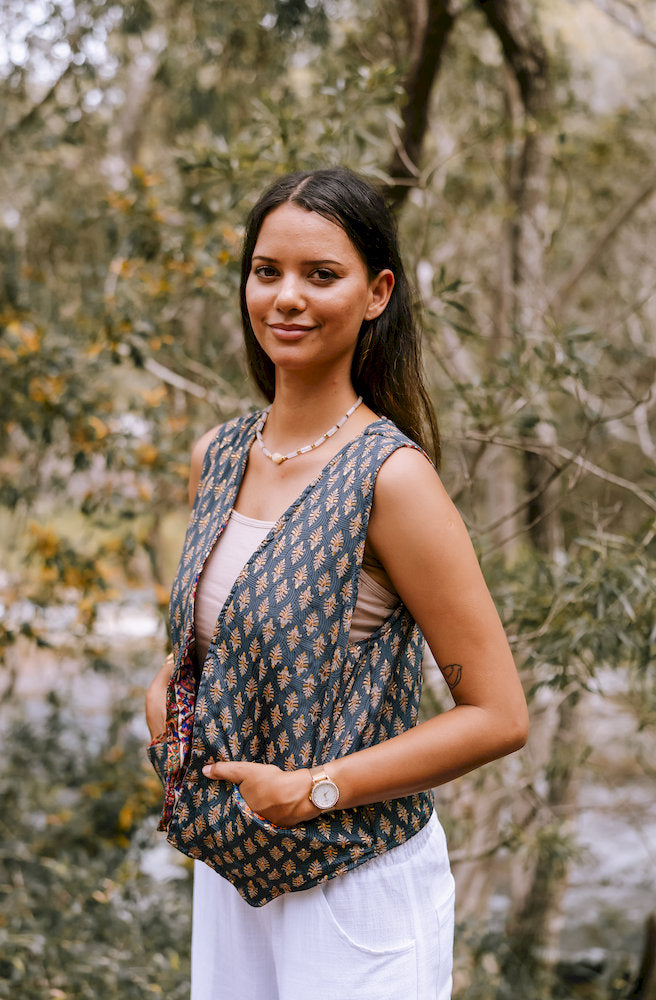 Shasha Reversible Waistcoat