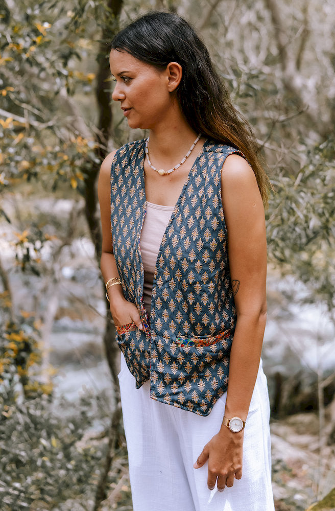 Shasha Reversible Waistcoat