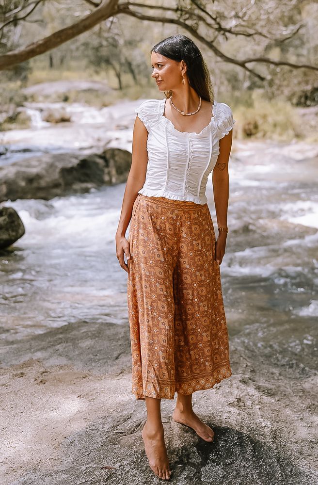 Brown Bayou Drifter Pants