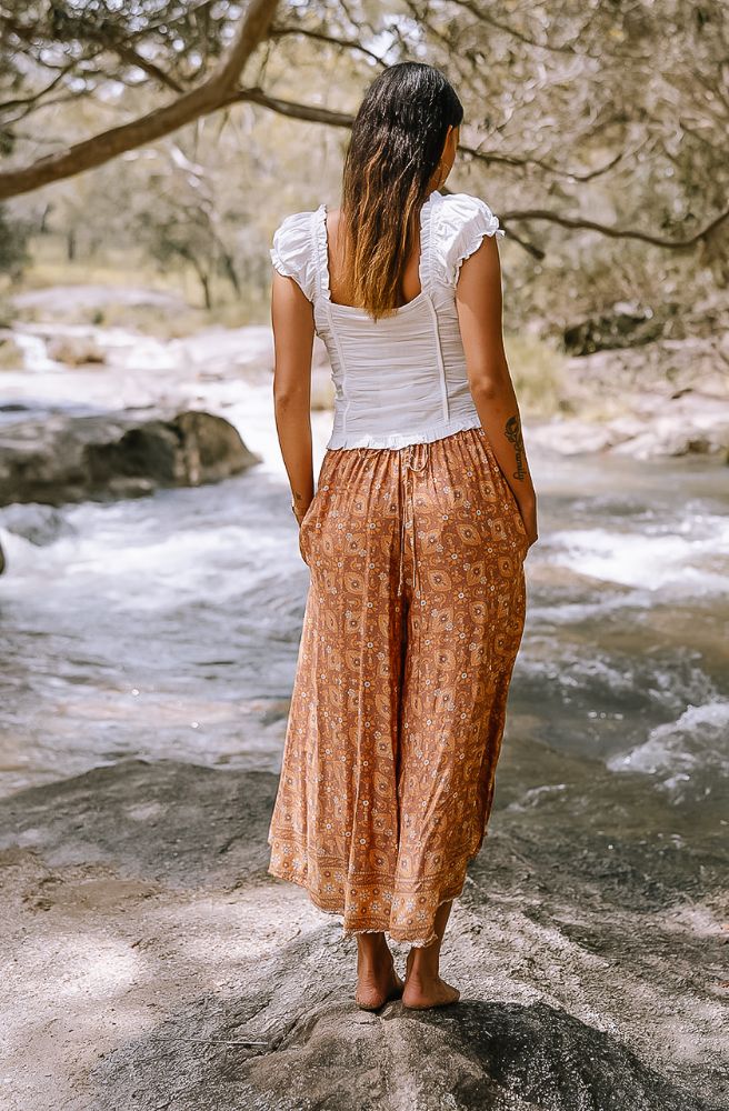 Brown Bayou Drifter Pants