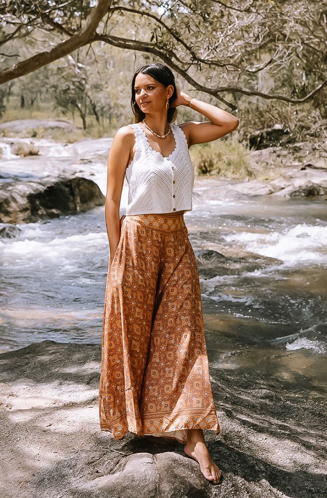 Brown Bayou Drifter Pants
