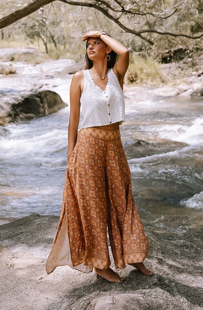 Brown Bayou Drifter Pants