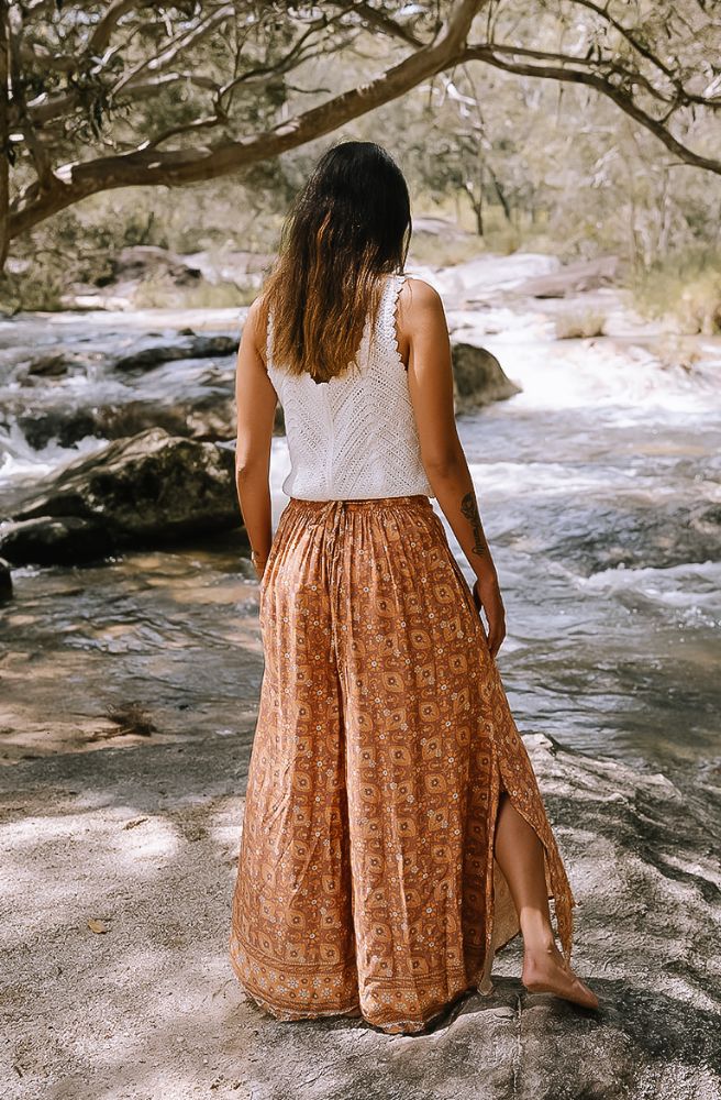 Brown Bayou Drifter Pants
