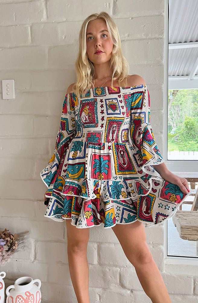 Jaase Alice Primrose Dress, front full length view