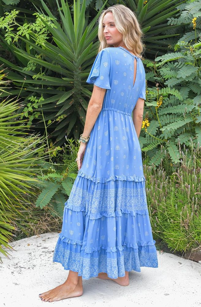 Jaase Azure Sky Lolana Maxi Dress
