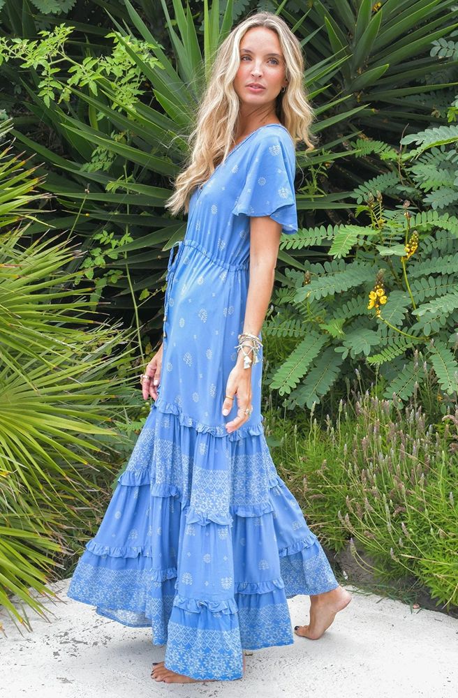 Jaase Azure Sky Lolana Maxi Dress