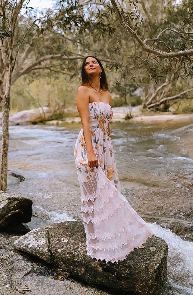 Jaase Forever Enchanted Salsa Maxi, Side View