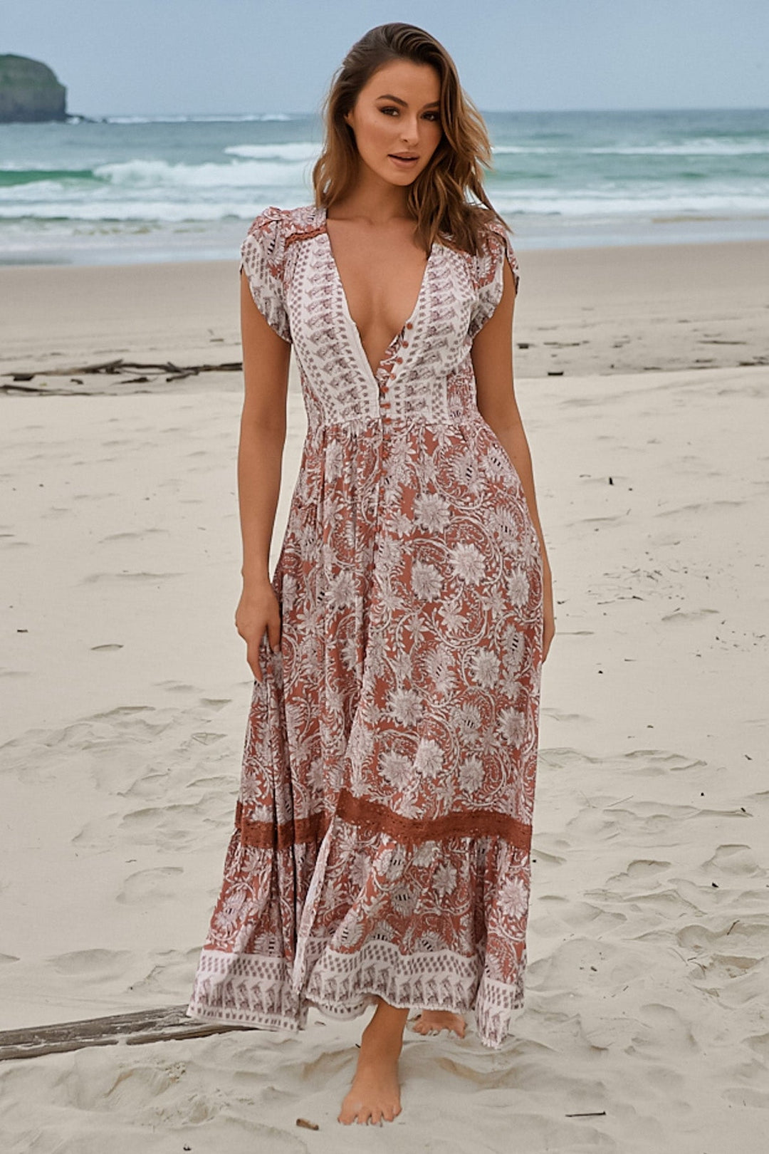 Jaase Indah Carmen Maxi Dress