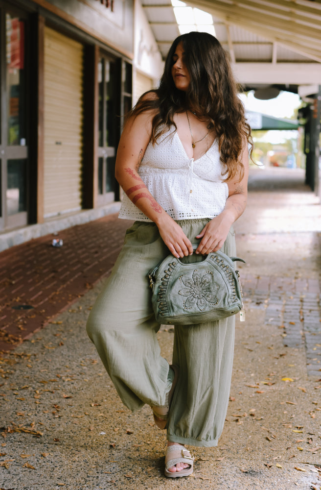 Kesh Pants Khaki, Relaxed Fit