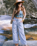 Kesh Pants Slatey Blue