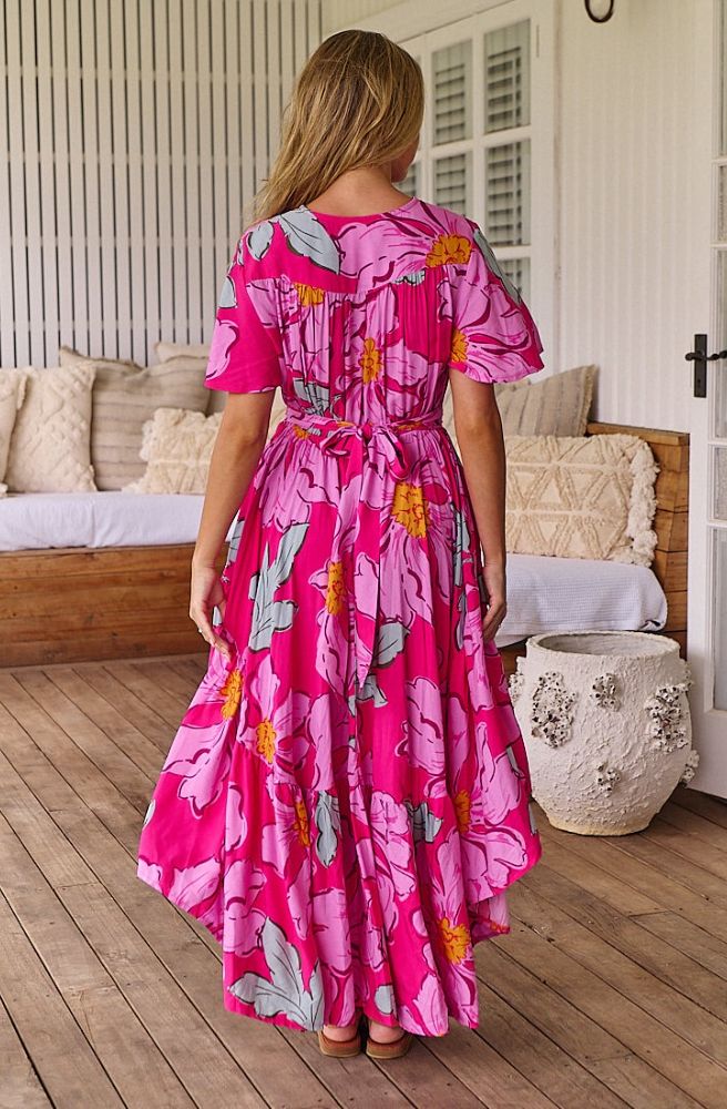 Jaase Rosebud Print Taurus Maxi Dress