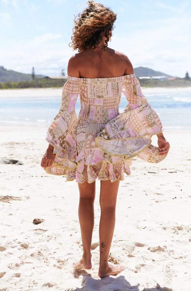 bohemian summer clothing jaase mini dress