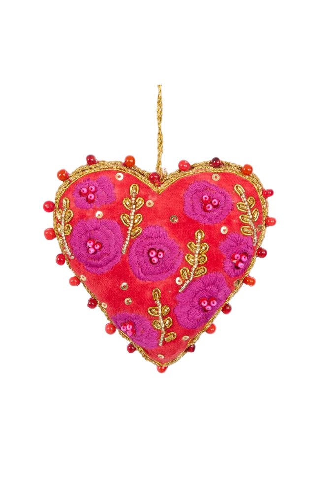 La-Dolce-Floral-Tree-Decoration, Cute Christmas Decorations