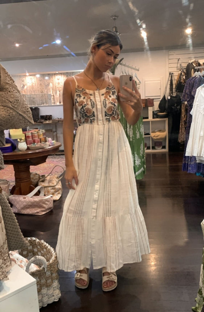 Lainey Dress, Try On Instore, Buttons Through Front