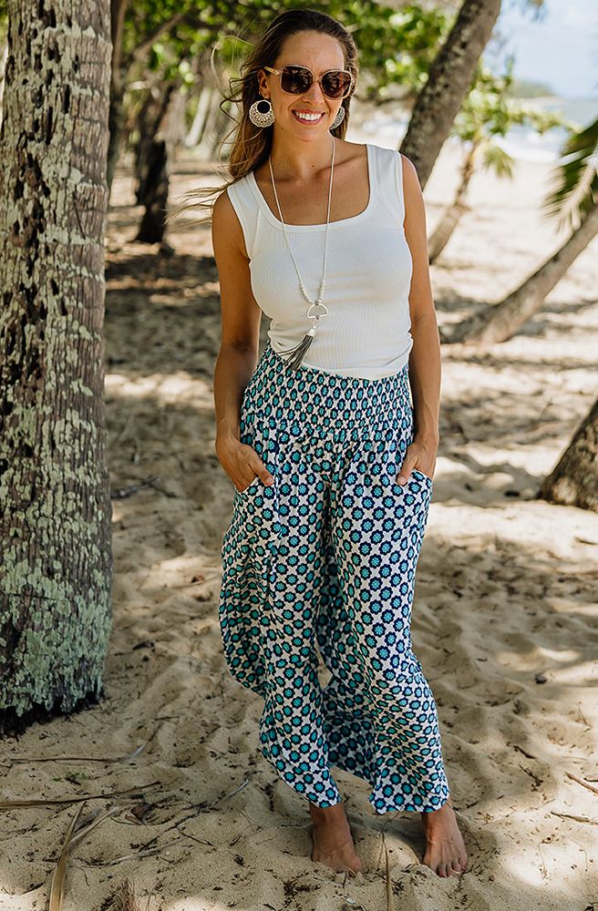 Luna Bleu Queen Pants