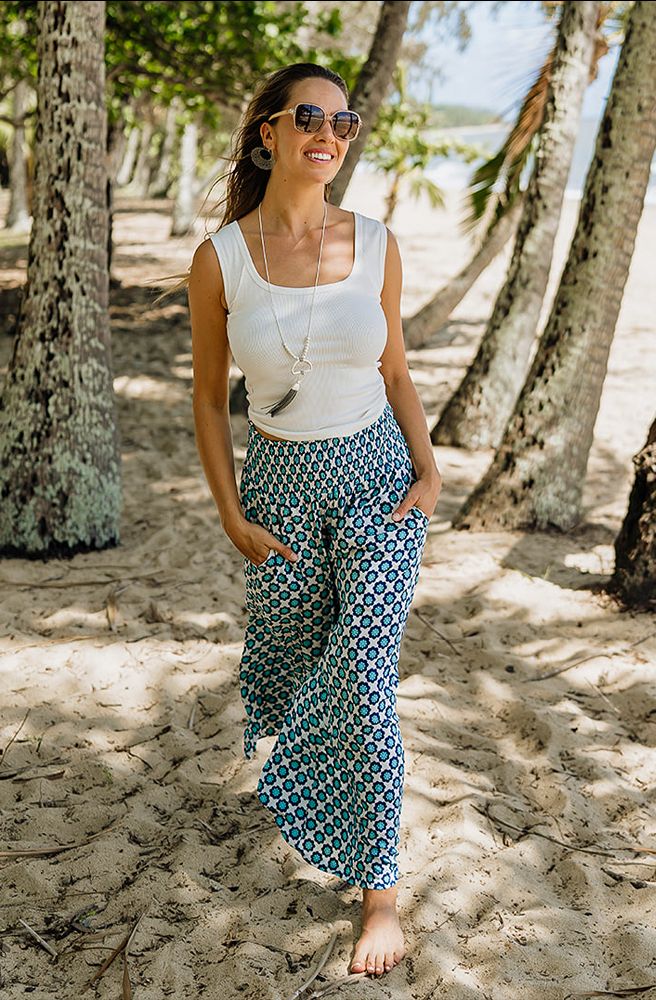 Luna Bleu Queen Pants