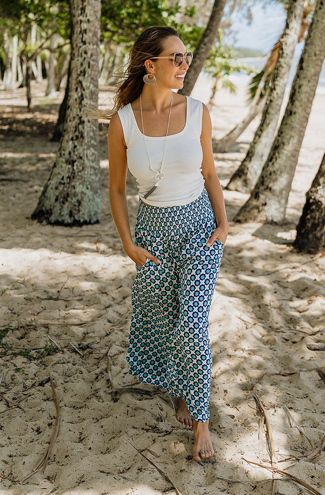 Luna Bleu Queen Pants