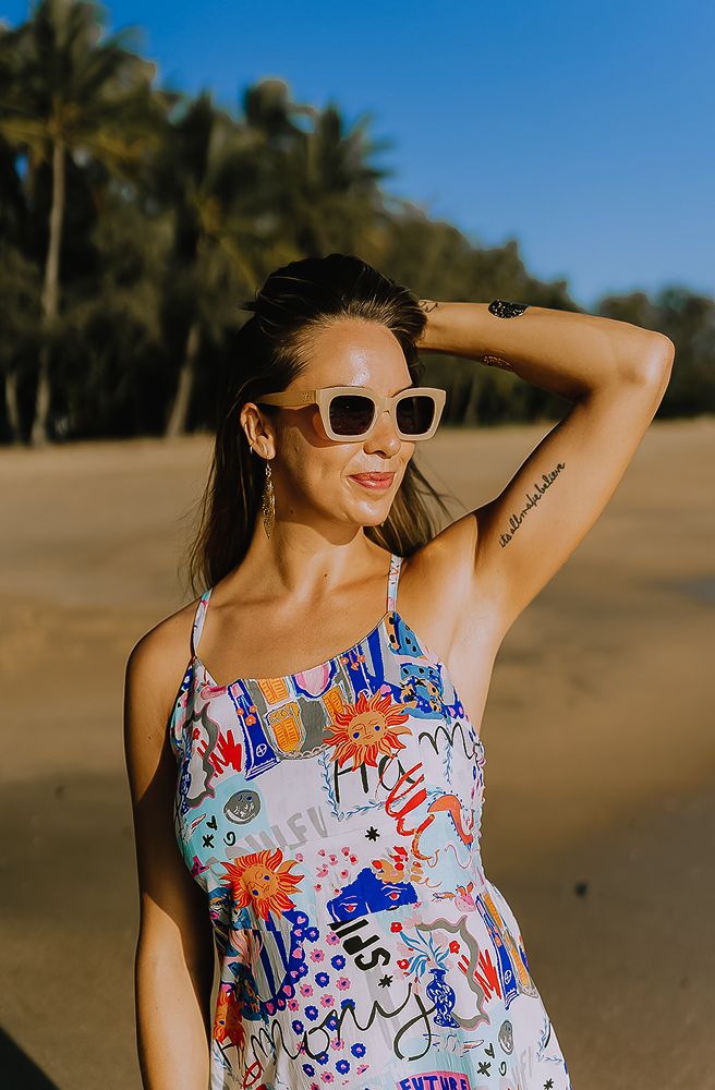 Scatter Slinky Dress