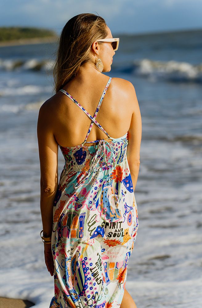 Scatter Slinky Dress