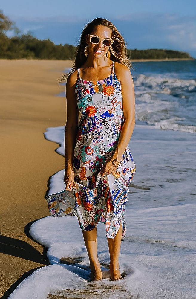 Scatter Slinky Dress