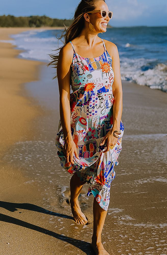 Scatter Slinky Dress