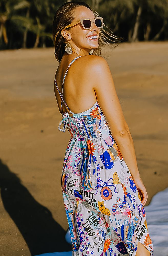 Scatter Slinky Dress