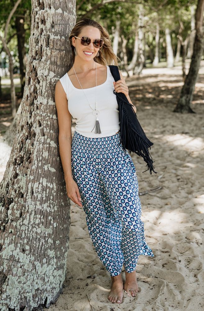 Luna Bleu Queen Pants