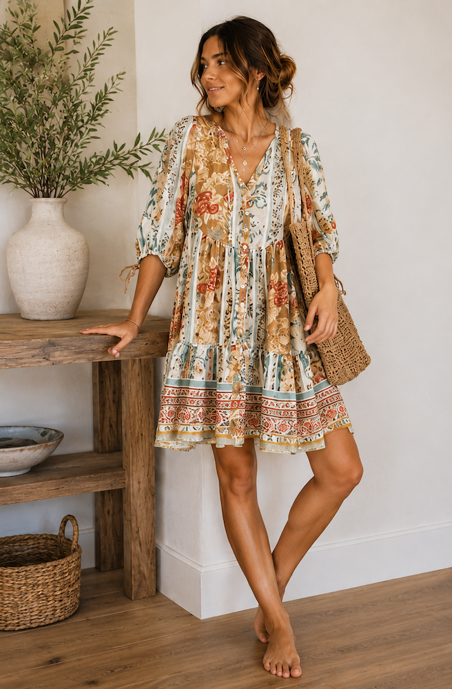 Desert Heirloom Babydoll Dress